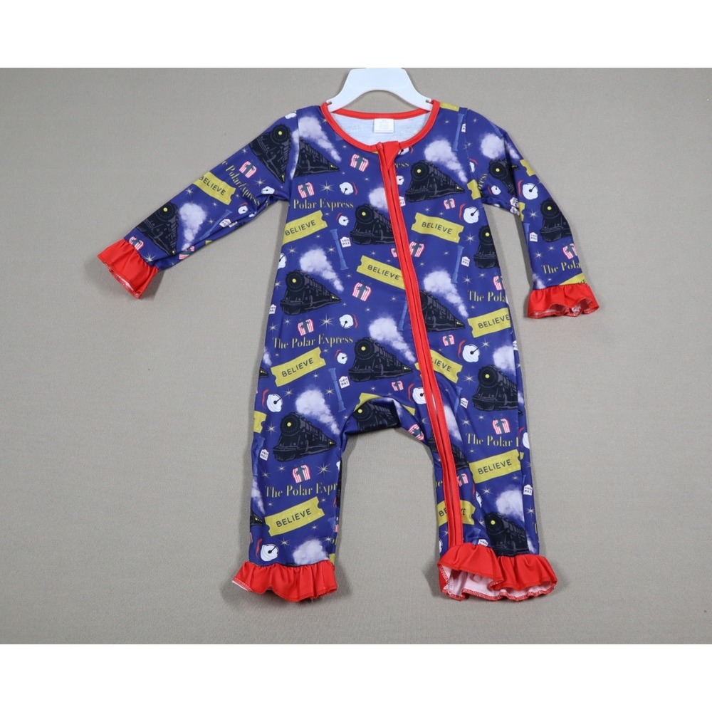 The Polar Express Ruffle Zippy - Size 12-18M‎